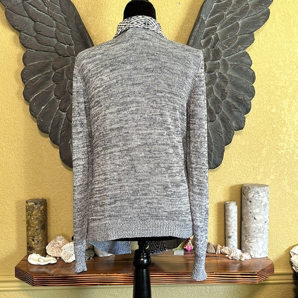 Obey Knit Open Front Cardigan Sweater - Picture 7 of 9